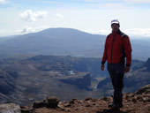 Point Lenana (4985m), Mt. Kenya, Keňa