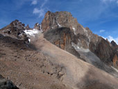 Point Lenana (4985m), Mt. Kenya, Keňa