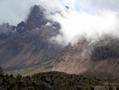 Point Lenana (4985m), Mt. Kenya, Keňa