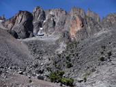 Point Lenana (4985m), Mt. Kenya, Keňa