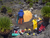 Point Lenana (4985m), Mt. Kenya, Keňa