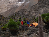 Point Lenana (4985m), Mt. Kenya, Keňa