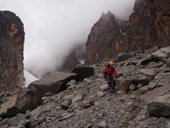 Batian (5199m), Mt. Kenya, Keňa