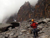 Batian (5199m), Mt. Kenya, Keňa