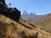 Sirimon Route, Mt. Kenya, Keňa