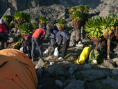 Sirimon Route, Mt. Kenya, Keňa