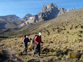 Sirimon Route, Mt. Kenya, Keňa