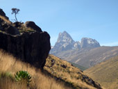 Sirimon Route, Mt. Kenya, Keňa