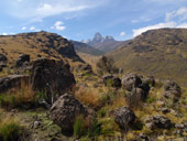 Sirimon Route, Mt. Kenya, Keňa