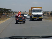 Cesta z Nanyuki do Moshi, Keňa - Tanzanie