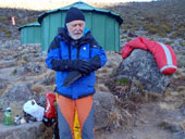 Kilimandžáro - Arrow Glacier Camp, Tanzanie