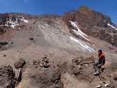 Kilimandžáro - Arrow Glacier Camp, Tanzanie