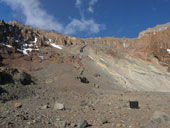 Kilimandžáro - Arrow Glacier Camp, Tanzanie