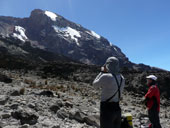 Kilimandžáro - Arrow Glacier Camp, Tanzanie