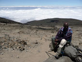 Kilimandžáro - Arrow Glacier Camp, Tanzanie