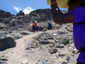 Kilimandžáro - Arrow Glacier Camp, Tanzanie