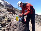 Kilimandžáro - Arrow Glacier Camp, Tanzanie