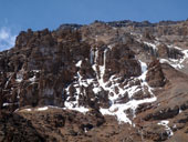 Kilimandžáro - Arrow Glacier Camp, Tanzanie