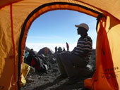 Kilimandžáro - Arrow Glacier Camp, Tanzanie