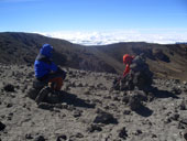 Kilimandžáro - Kibo Reusch Crater (5852m), Tanzanie