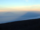 Uhuru Peak (5895m), Kilimandžáro, Tanzanie