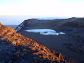 Uhuru Peak (5895m), Kilimandžáro, Tanzanie