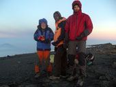 Uhuru Peak (5895m), Kilimandžáro, Tanzanie