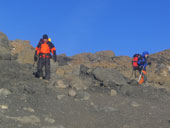 Uhuru Peak (5895m), Kilimandžáro, Tanzanie