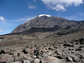 Uhuru Peak (5895m), Kilimandžáro, Tanzanie