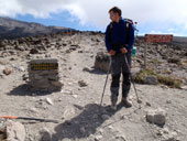 Uhuru Peak (5895m), Kilimandžáro, Tanzanie