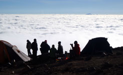 Kilimanjaro, Arrow Glacier Camp (4900m)
