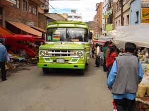 Streets of La Paz, Bolivia, 10. 2. 2006