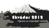 Logo expedice Ekvádor 2012 - Výprava za tropickými sněžníky