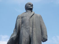 Socha Lenina v Pjatigorsku.