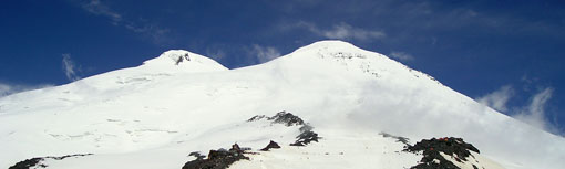 Elbrus (5642m), Ruská federace.