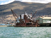 Jezero Titicaca a La Paz, Peru - Bolívie