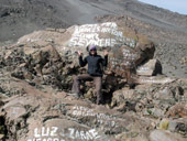 Výstup na Misti (5822m), Peru