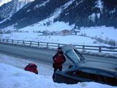 Kaunertal - lezení v ledu, Rakousko