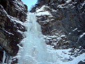 Kaunertal - lezení v ledu, Rakousko