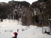 Kaunertal - lezení v ledu, Rakousko