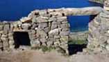 Komplex ruin Chincana na severu ostrova Isla del Sol, Titicaca, Bolívie, 17.2.2006