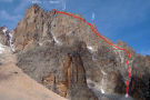 Batian (5199m)/Nelion (5188m), Mt. Kenya, Keňa