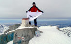 Rysy (2503m) - vrcholovka na nižším severozápadním vrcholu, Vysoké Tatry, Slovensko