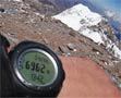 Vrchol hory Aconcagua (6962m).