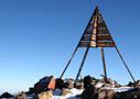 Vrchol Jebel Toubkal (4167m)