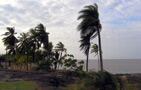 Francouzská Guyana - pohled na pobřeží poblíž Kourou.