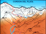 Mapa - Cordón del Plata