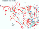 Mapa - Cordón del Plata