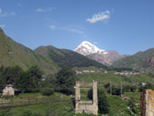 Kazbek (5047m), Gruzie