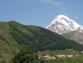 Kazbek (5047m), Gruzie